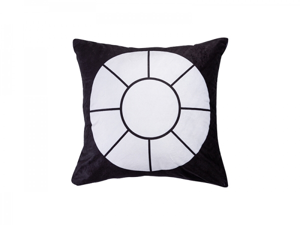 Funda Coj&iacute;n de Felpa Sublimaci&oacute;n 8 Paneles (Redondo, 40*40cm/15.75"x15.75")
