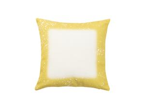 Funda Coj&iacute;n de Lino Estrellada (Amarillo, 40*40cm)