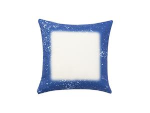 Funda Coj&iacute;n de Lino Estrellada (Azul, 40*40cm)