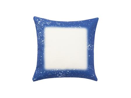 Funda Coj&iacute;n de Lino Estrellada (Azul, 40*40cm)