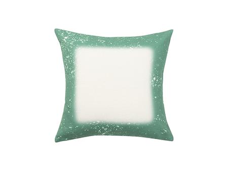 Funda Coj&iacute;n de Lino Estrellada (Verde, 40*40cm)
