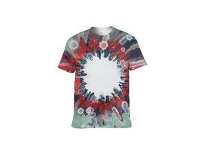 Camiseta Tacto Algod&oacute;n Flor (Rojo)