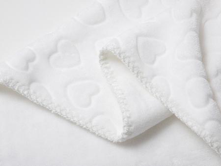 Manta Vis&oacute;n de Sublimaci&oacute;n Relieve Coraz&oacute;n (Blanco, 127*152cm/50"x 60")