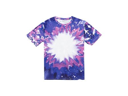 Camiseta Tacto Algod&oacute;n Flor (Azul)